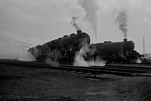 The last days of steam at the Oxley Engine sheds, Wolverhampton  (1967)