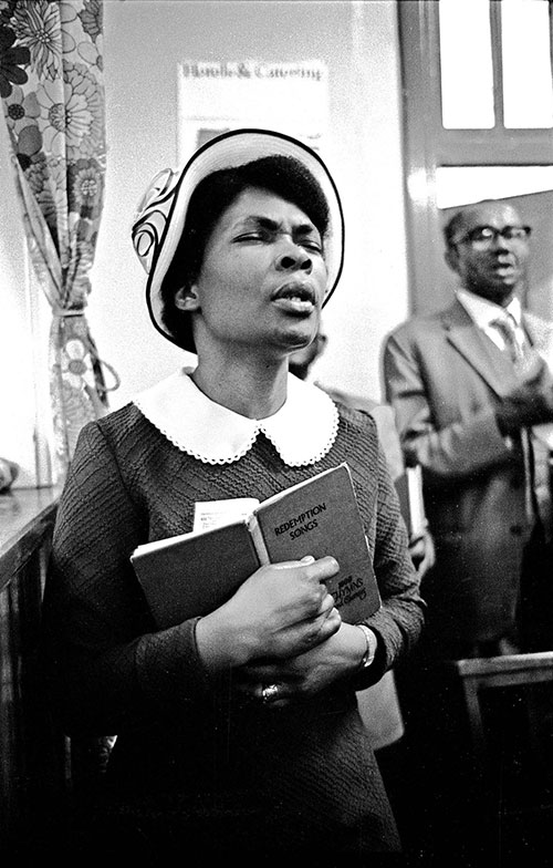 Prayer at Episcopal church of Zion Wolverhampton  (1976)