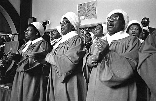 Choir, New Testament church of God Wolverhampton  (1976)