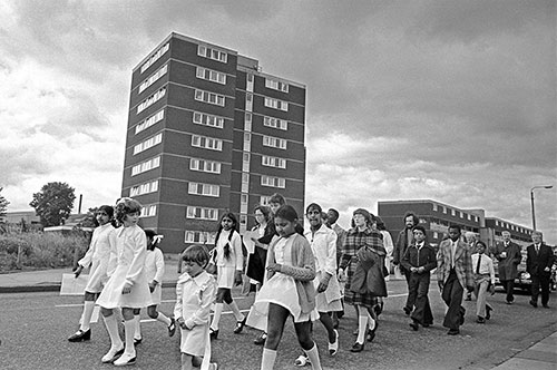Methodist anniversary parade  Wolverhampton  (1976)