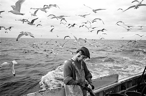 On the trawler Condowan, North Sea  (1979)