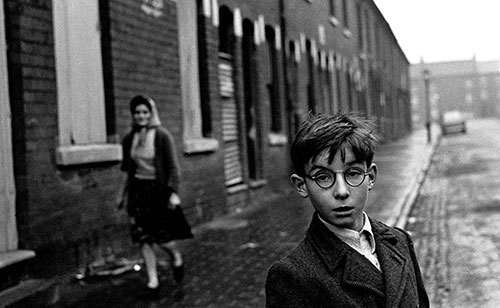 Portrait of a boy in Hockley Birmingham  (1966)
