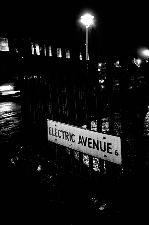 Road sign by GEC factory Witton Birmingham  (1966)