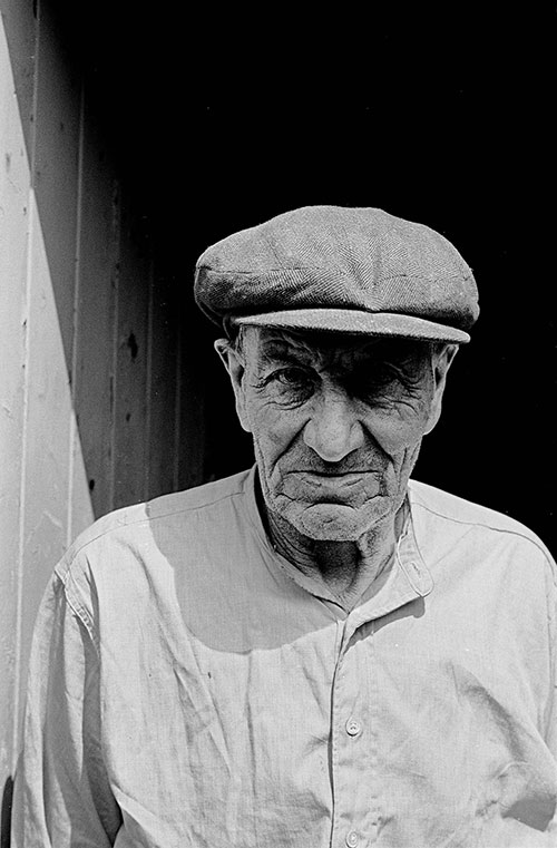 Retired miner, Glyncorrwyg, S Wales  (1969)