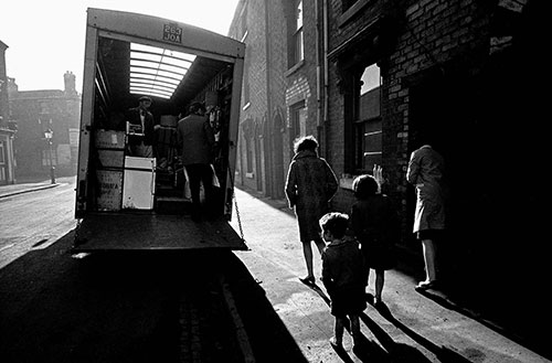 Moving out from a Ladywood Birmingham slum   (1968)