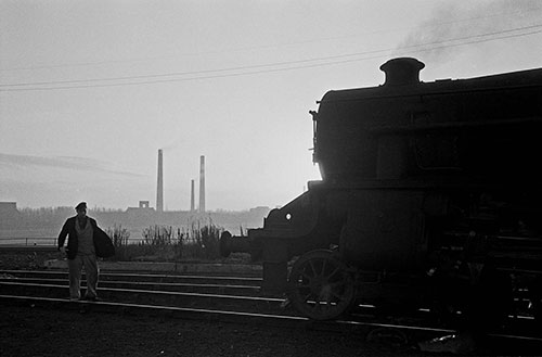 The last days of steam at the Oxley Engine sheds , Wolverhampton  (1967)