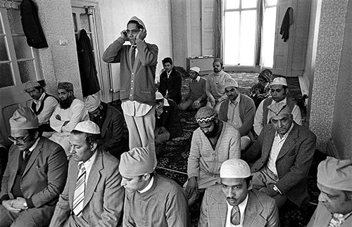 The call to prayer Mosque Wolverhampton  (1976)