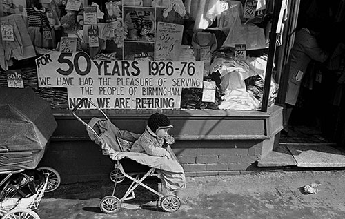 Shop window Saltley Birmingham  (1976)