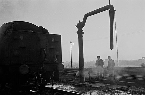 The last days of steam at the Oxley Engine sheds, Wolverhampton  (1967)