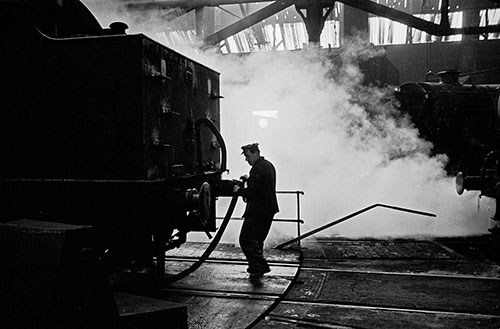 The last days of steam at the Oxley Engine sheds, Wolverhampton  (1967)