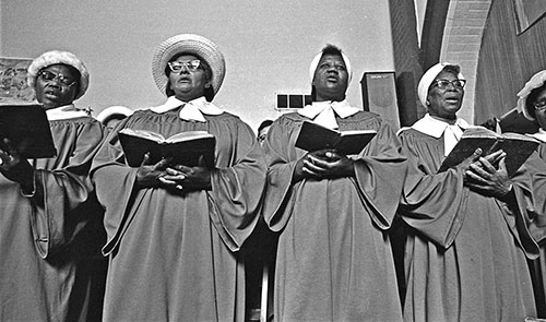 Choir of New Testament church of God Wolverhampton  (1976)