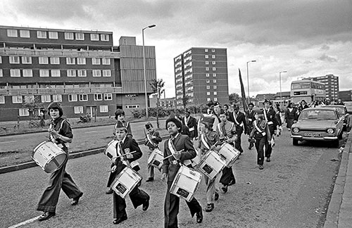 Methodist anniversary parade  Wolverhampton  (1976)