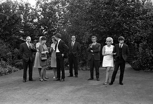Middle class wedding Bromsgrove Worcs 1969.psd