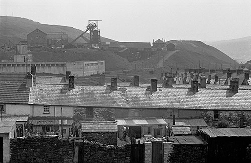 Maesteg and its colliery, S. Wales  (1969)