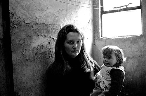 Greta and her daughter Ladywood Birmingham  (1968)