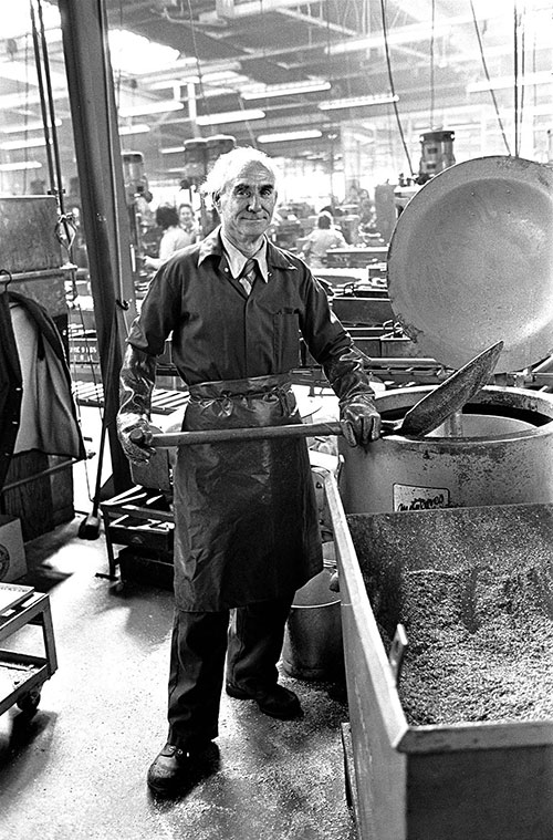 Swarf collector, Josiah Parkes lock factory Willenhall  (1976)