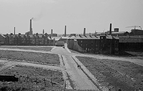 Slum clearance, Oldham  (1970)