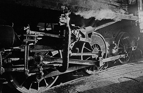 The last days of steam at the Oxley Engine sheds 2, Wolverhampton  (1967)