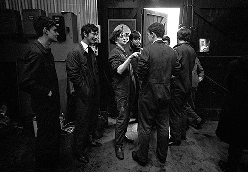 A joke amongst apprentices at the GEC apprentice school, Witton Birmingham  (1966)