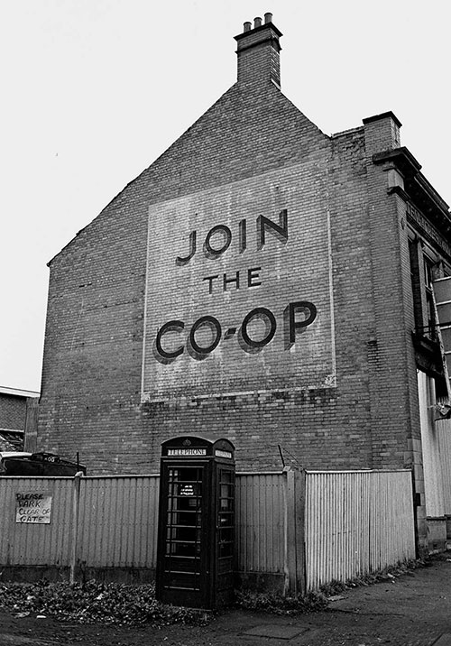 Painted sign Birmingham,  (1971)