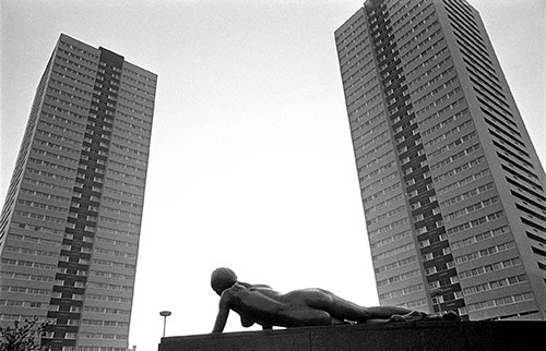 Statue to Sabrina goddess of the R Severn, Birmingham  (1975)