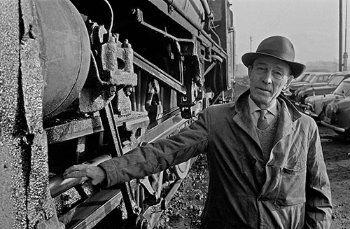 Retired train driver , Oxley engine sheds, Wolverhampton  (1967)