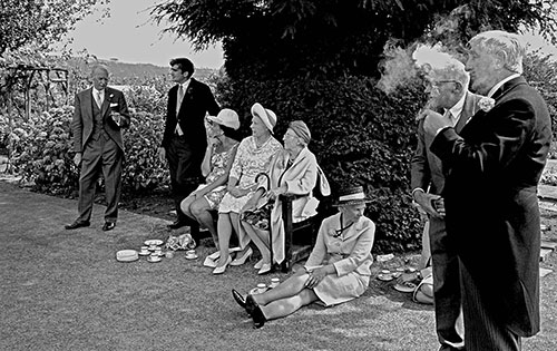 A middle class wedding, Hagley Worcs  (1967)